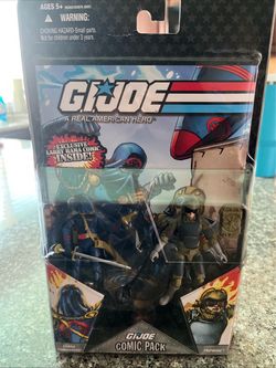 Gi Joe 25th anniversary comic pack w/action figures