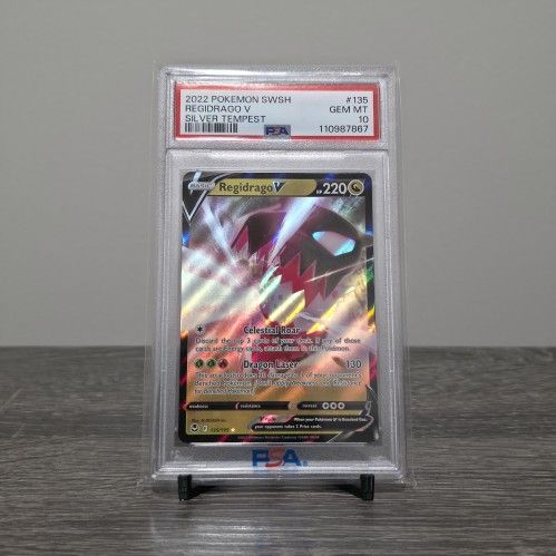 PSA 10 Pokémon: Regidrago V 135