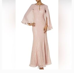 SLYN Gown - New W/ Tags - Elegant  Size 6 dress in "Blush Pink" color