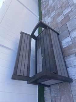 Outdoor Bench With Storage