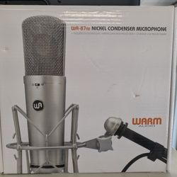 Warm Audio Wa-87 r2 Condenser Mic Set in box