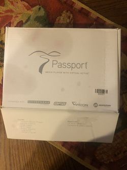 Passport Media Player w/virtual active