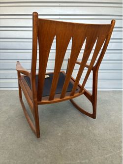 Mid century Danish style Chair that Rocks