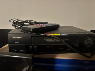 Sharp VC-H992 4 Head VCR with Remote
