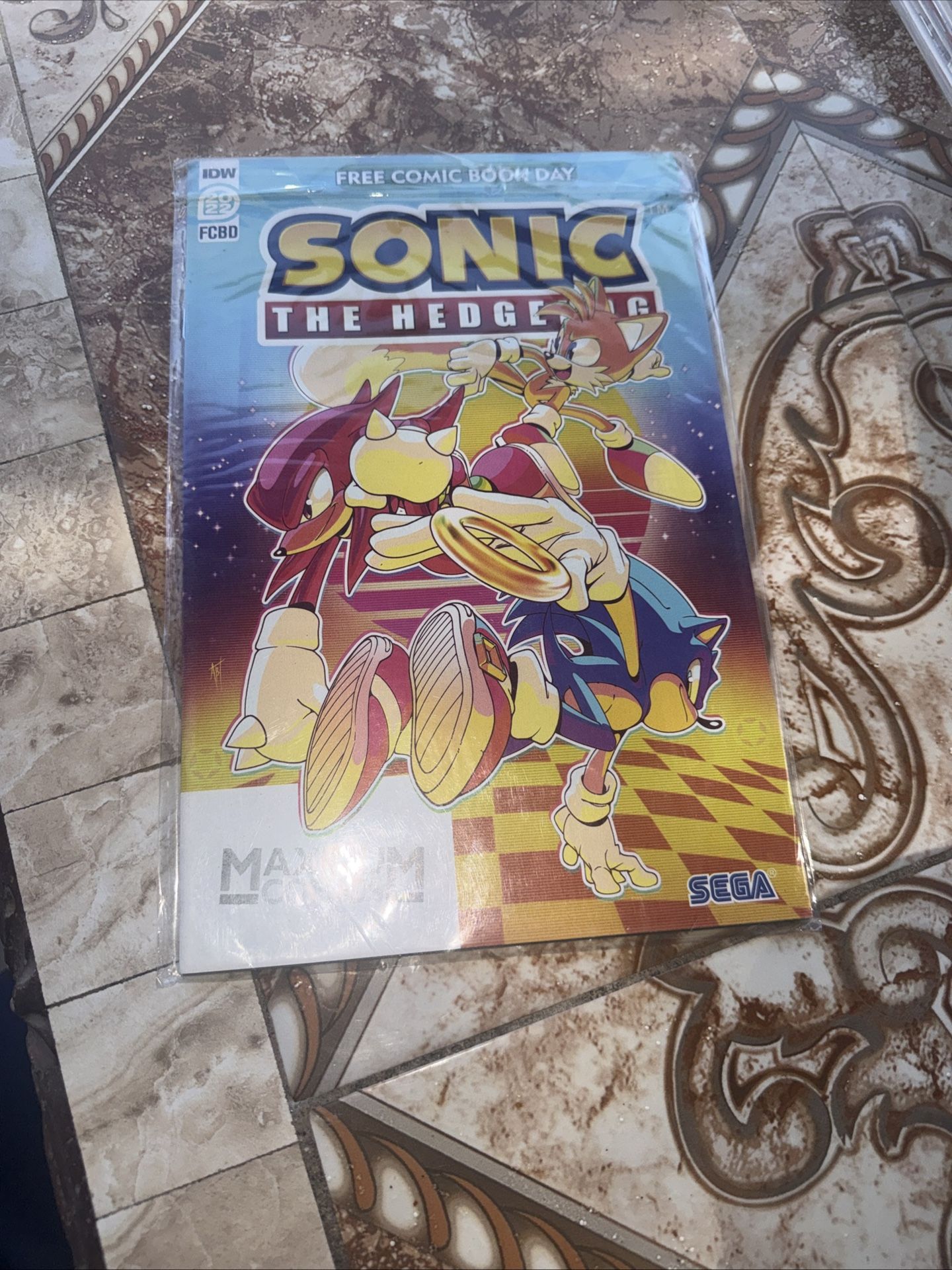 IDW Sonic the Hedgehog Issue 59 Retailer Incentive RI cover