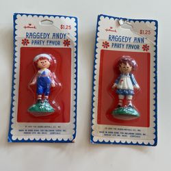 1974 Hallmark Raggedy Ann And Andy Merry Miniatures