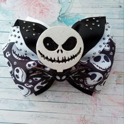 Halloween Hair Bow Moño De Halloween 