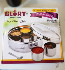 Stainless Steel Indian Spice Container