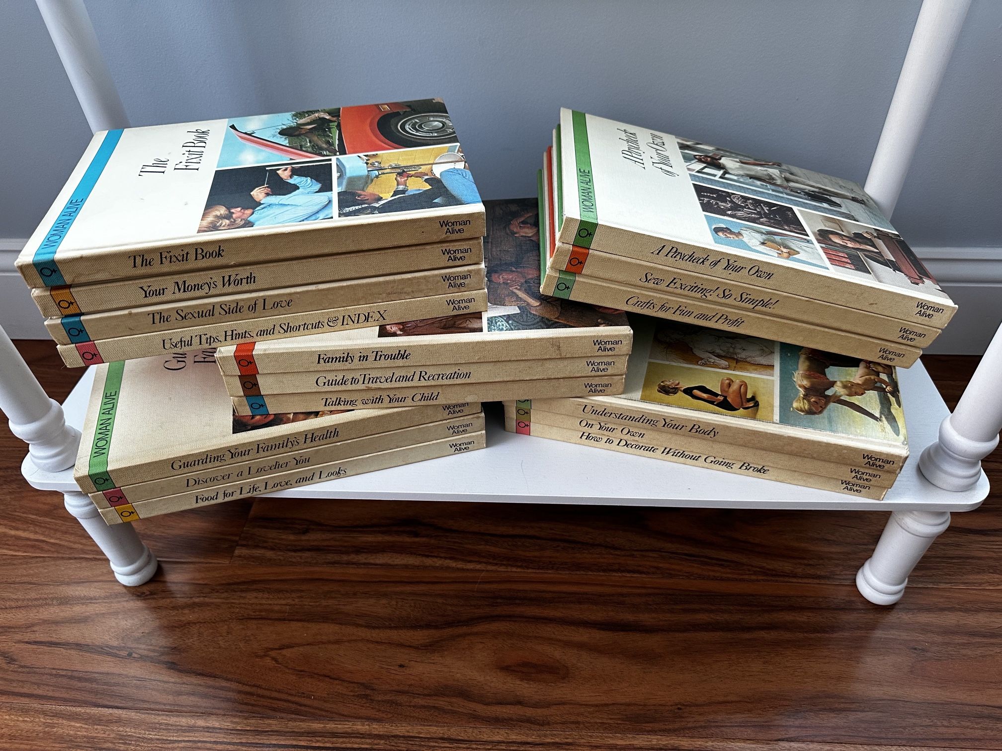 Vintage 1970’s “Woman Alive” Book Collection of 16...