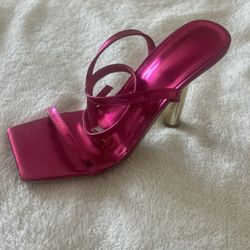 Womens Pink High Heels