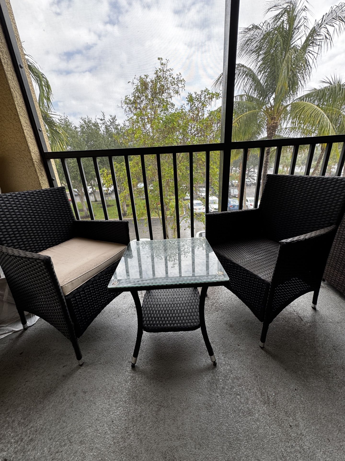 Outdoor Table And Two Chairs