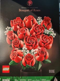 Lego bouquet of roses, 10328