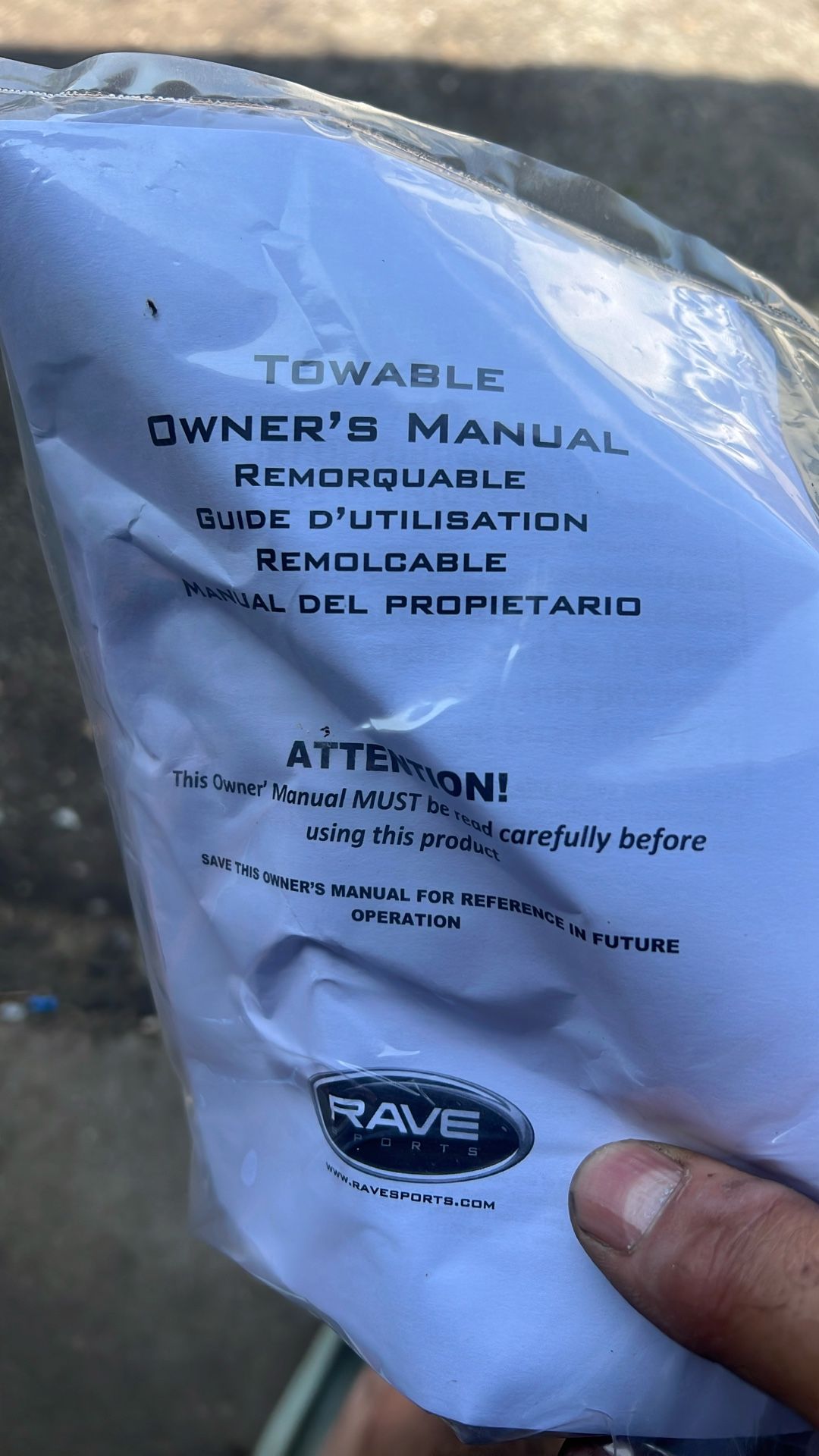 Towable Float Never Used