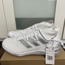 Adidas Adizero Afterburner 8 White/Grey Baseball Turf Shoes Mens Sz 11.5  H00958 for Sale in Frisco, TX - OfferUp