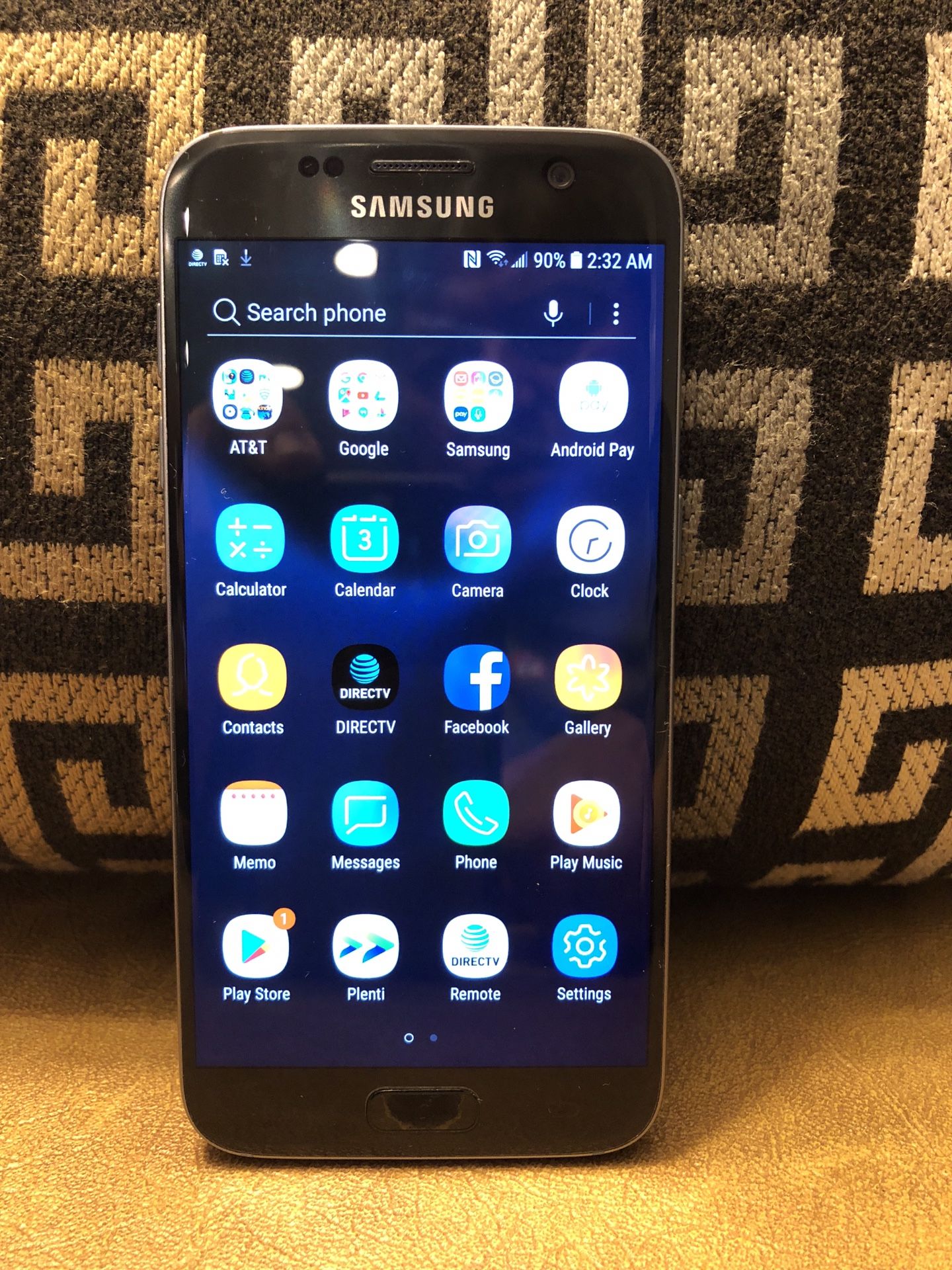 Samsung S7 SM-G930A 32GB AT&T Unlocked Excellent Grade A Condition