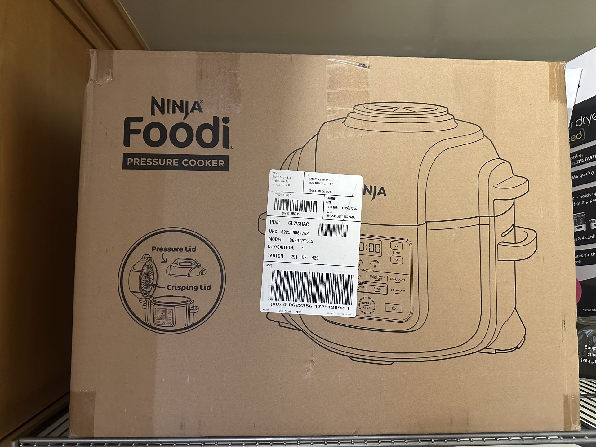 Food Ninja Pressure Cooker