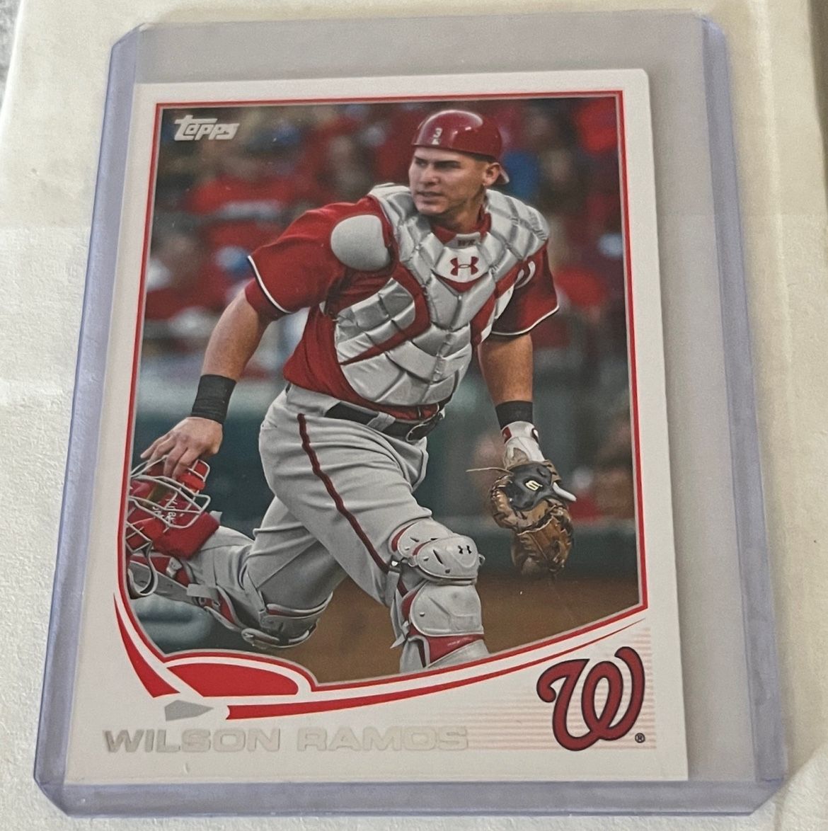 Wilson Ramos 2013 Topps #203 Washington Nationals