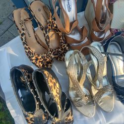 Women's shoes Size 8, 8.5,9, 9.5 $5 and under