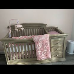 Crib And Dresser 