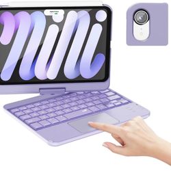 RAYMCRAFT Keyboard Case for iPad mini 7 (2024) & Mini 6 (2021)