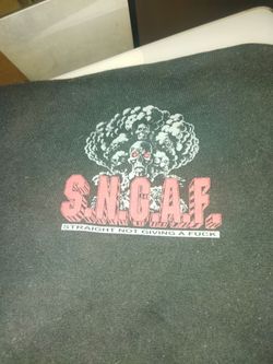 S.N.G.A.F. Graphic hoodie