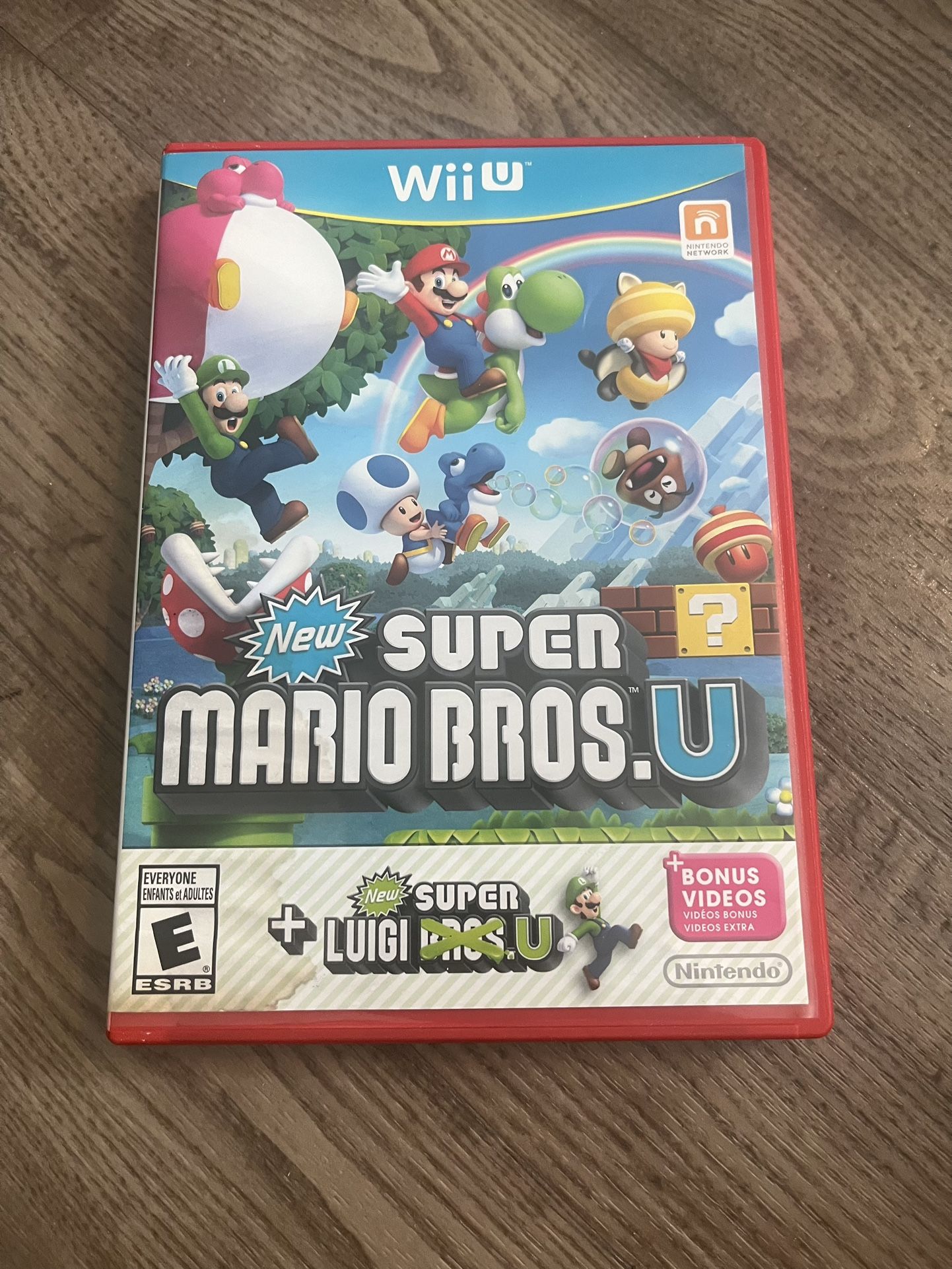 New Super Mario Bros Wii U Luigi