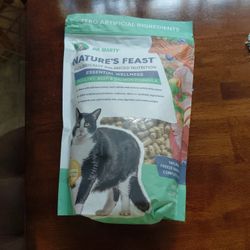Cat food .  DR. MARTY
