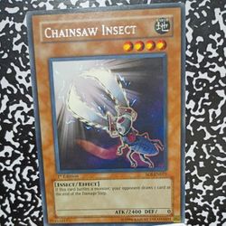 Yu-Gi-Oh Trading Card Game Chainsaw Insect SOI-EN021 Rare