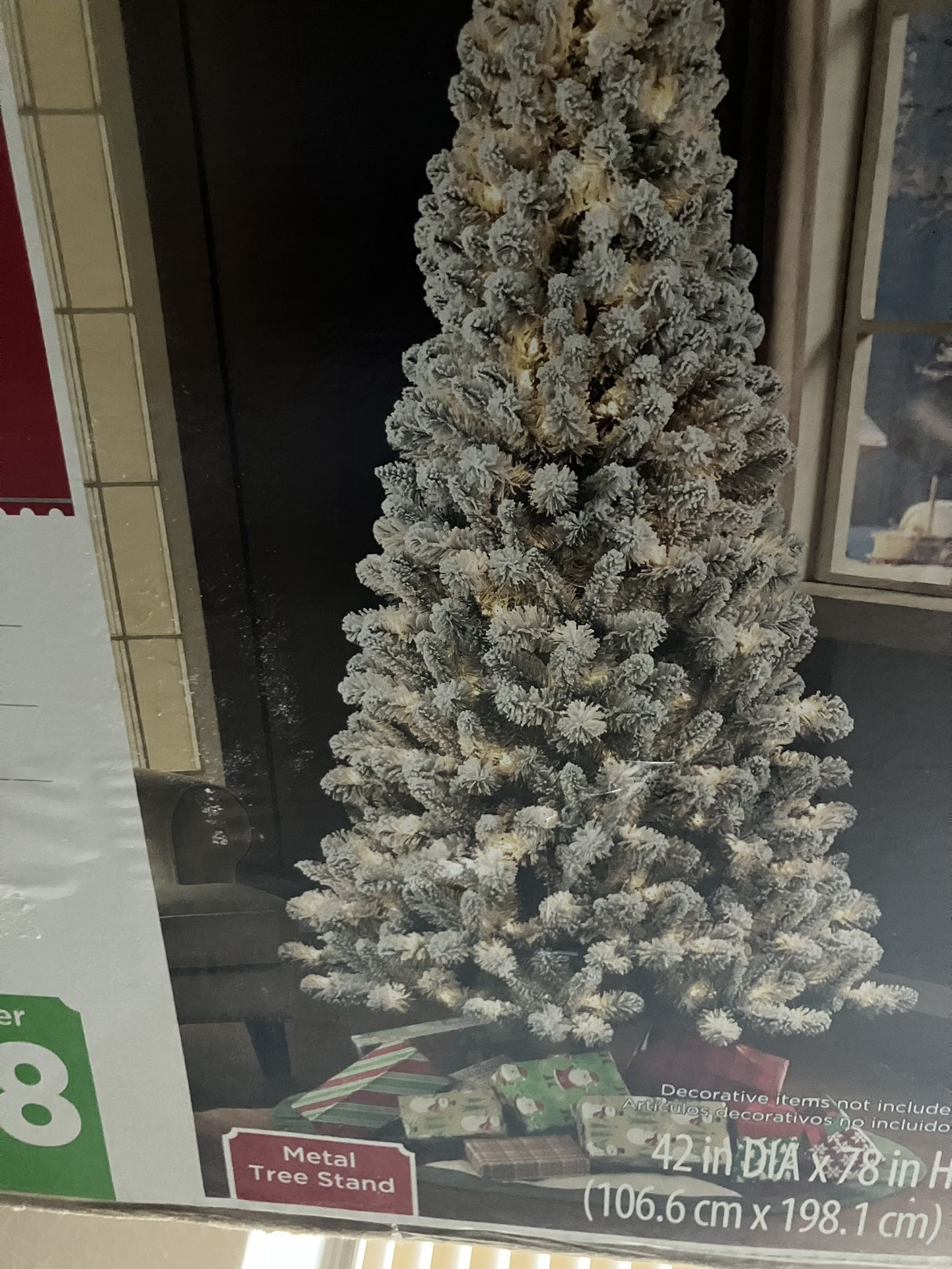 6.5 FT Flicked Frisco Pine Tree