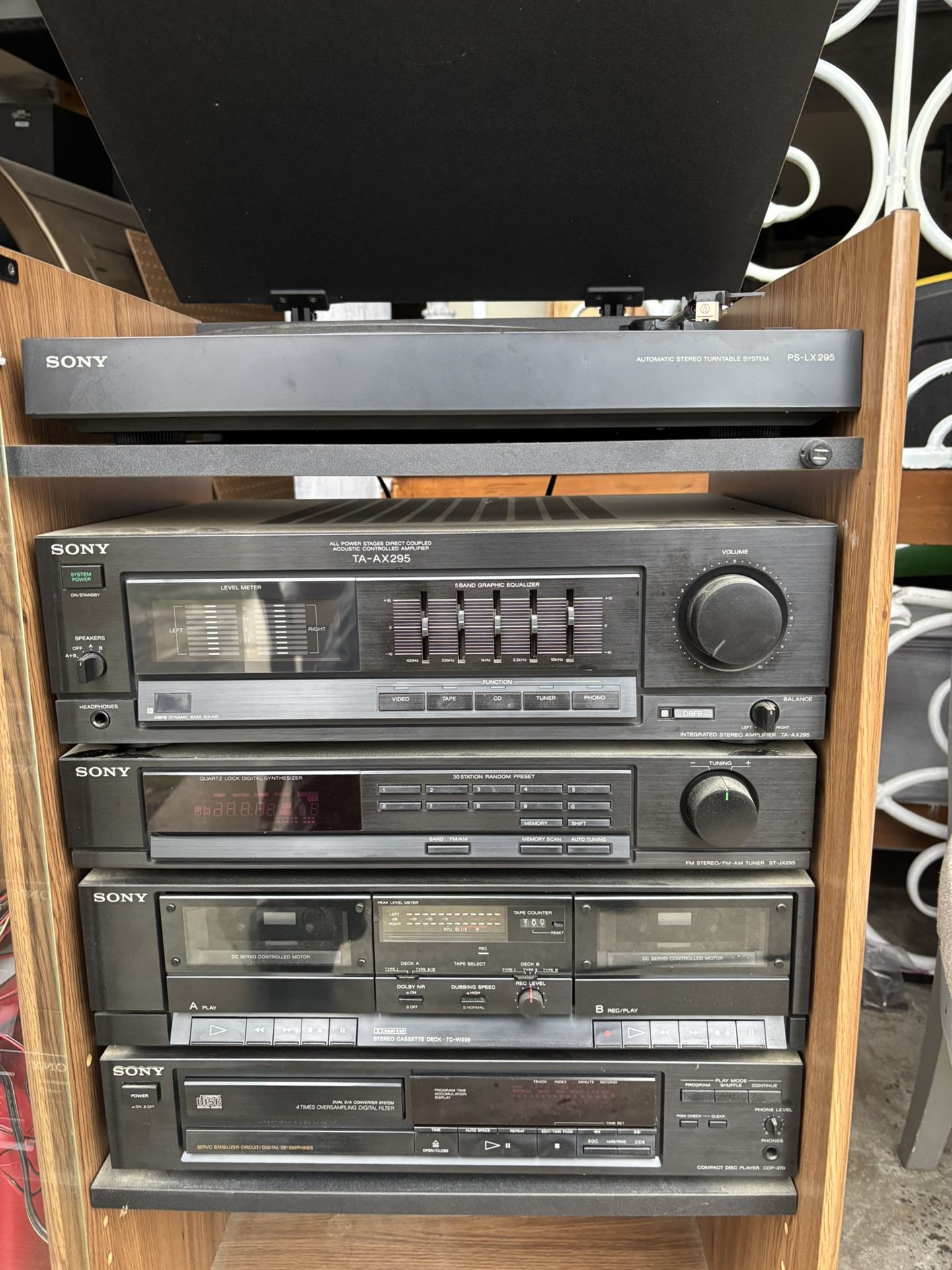 Complete Sony Component Stereo System