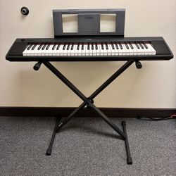 Yamaha Piaggero NP-12 Keyboard With Stand And Pedal