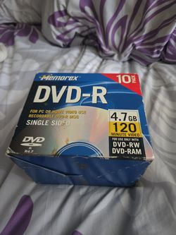 Memorex Blank DVD