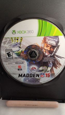 Madden NFL 15 Xbox 360 Game Disc