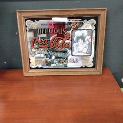 Rare Vintage Coca Cola Mirror 
