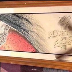 Large Michelob Mirror