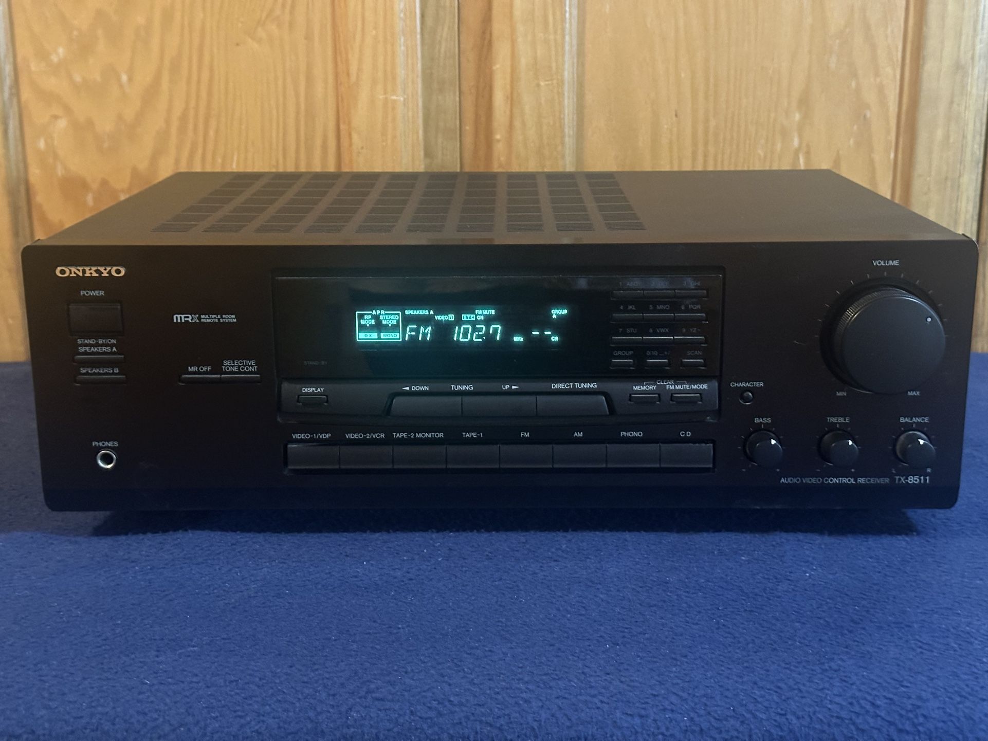 ONKYO Receiver Model #TX-8511, Includes Remote!  Works Great!!