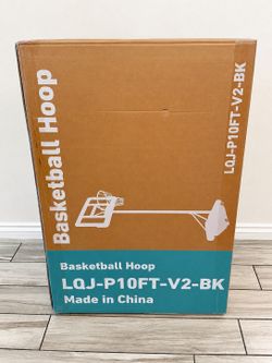 New basketball hoop