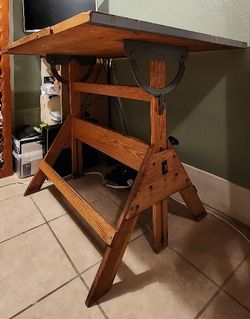 Vintage  Drafting/Desk/Dining Table, Anco, C.1960's