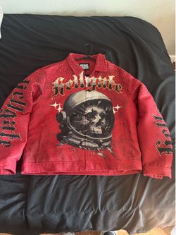 Rhinestone Rebel Minds jacket