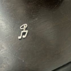 Brand New Sterling Silver Music Note Charm