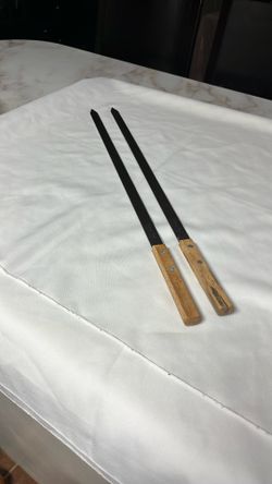 BRILLIANT COOK STAINLESSS STEEL BBQ SKEWERS .