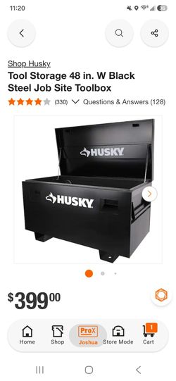 Husky 36" jobsite box