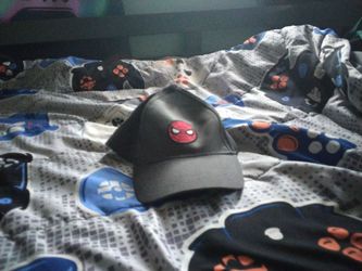 Spider-Man Embroidered Gray Baseball Cap