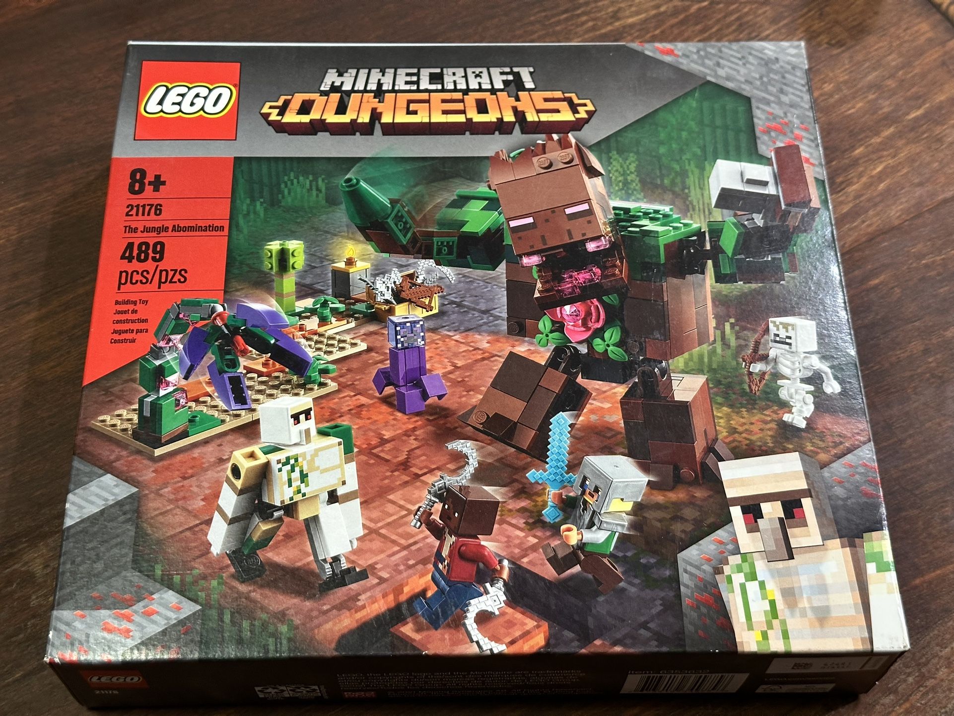 LEGO MINECRAFT (Dungeons) The Jungle Abomination 21176
