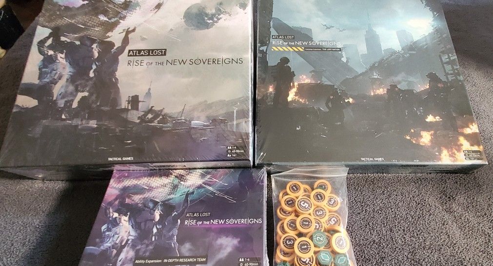 Atlas Lost: Rise of The New Sovereign Plus Extras