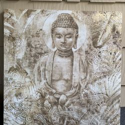 Buddha Print On Canvas