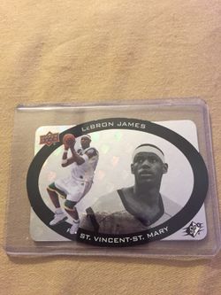 2014-15 Upper Deck SPX #96-24 LeBron James(ST VINCENT-ST. Mary )