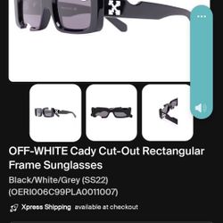 off white candy cut out frame .