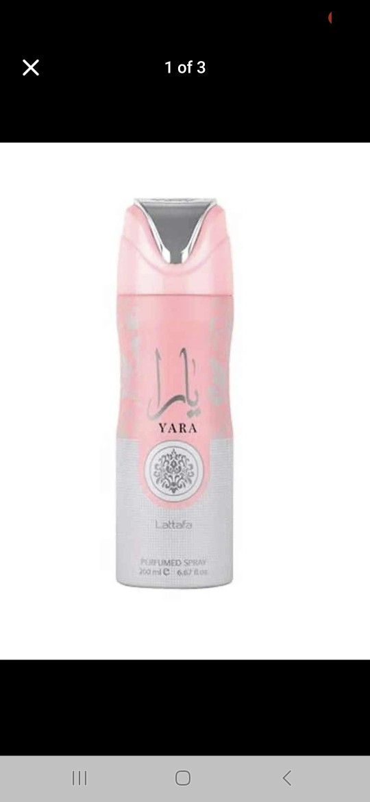 YARA LATTAFE PERFUMED SPRAY NEW 6.7 OZ