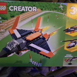 Lego Creator  31126  3 in 1 Supersonic Jet Plane   Factory Sealed 